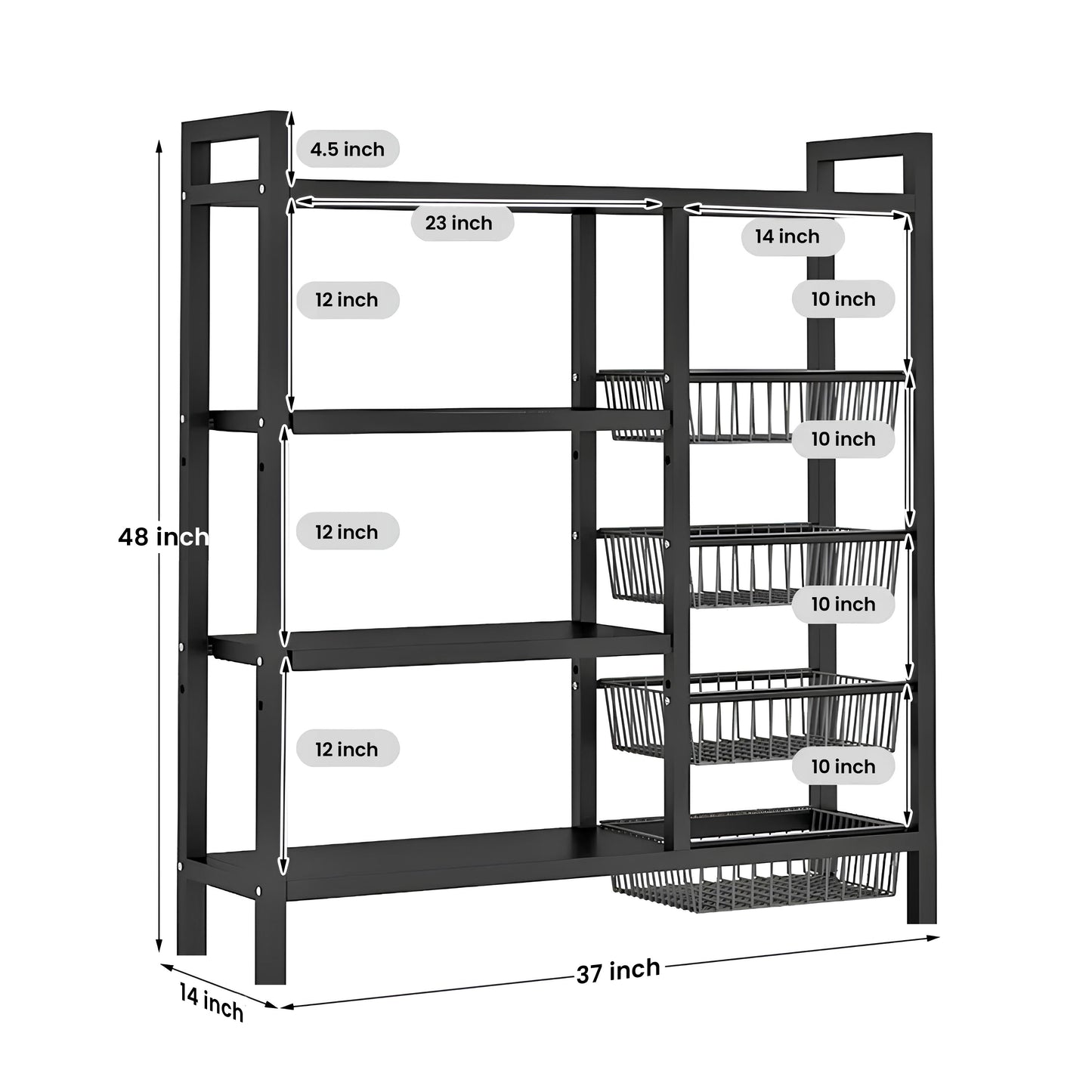 Multifunctional Storage Rack by Matrix