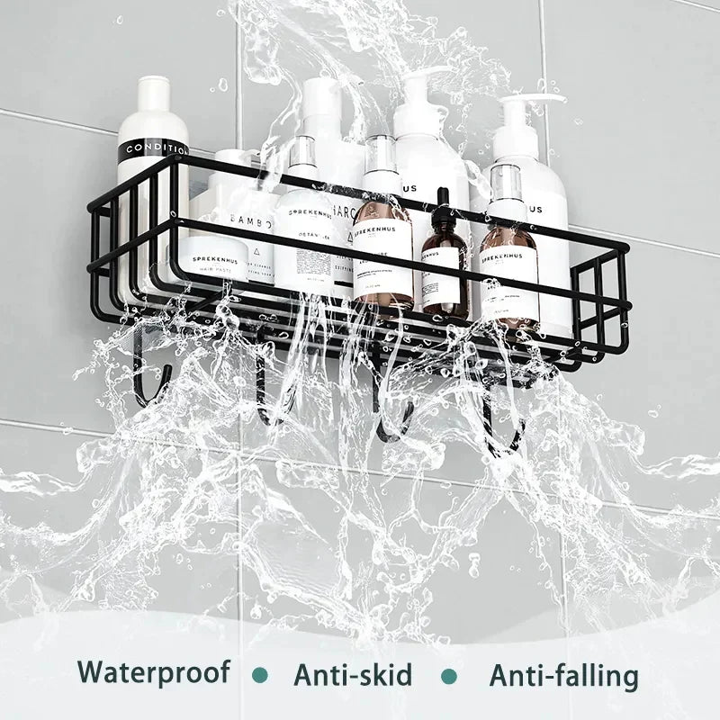 Rectangle Metal Stand with Hooks