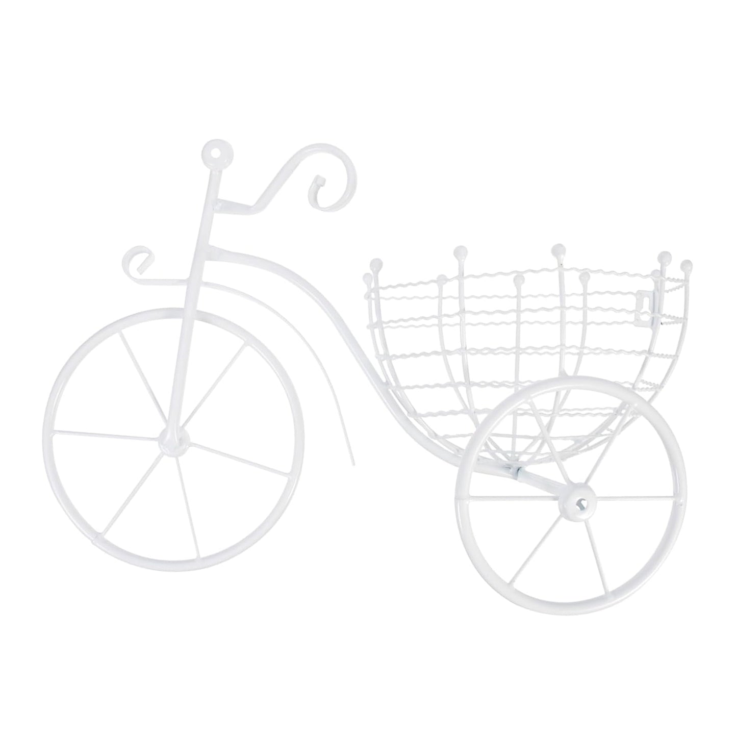 Bicycle Design Wall Basket For Home Decoration
