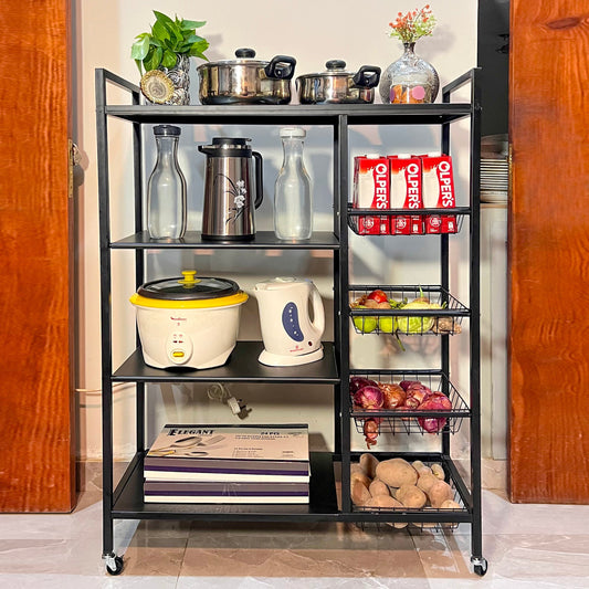 Multifunctional Storage Rack by Matrix
