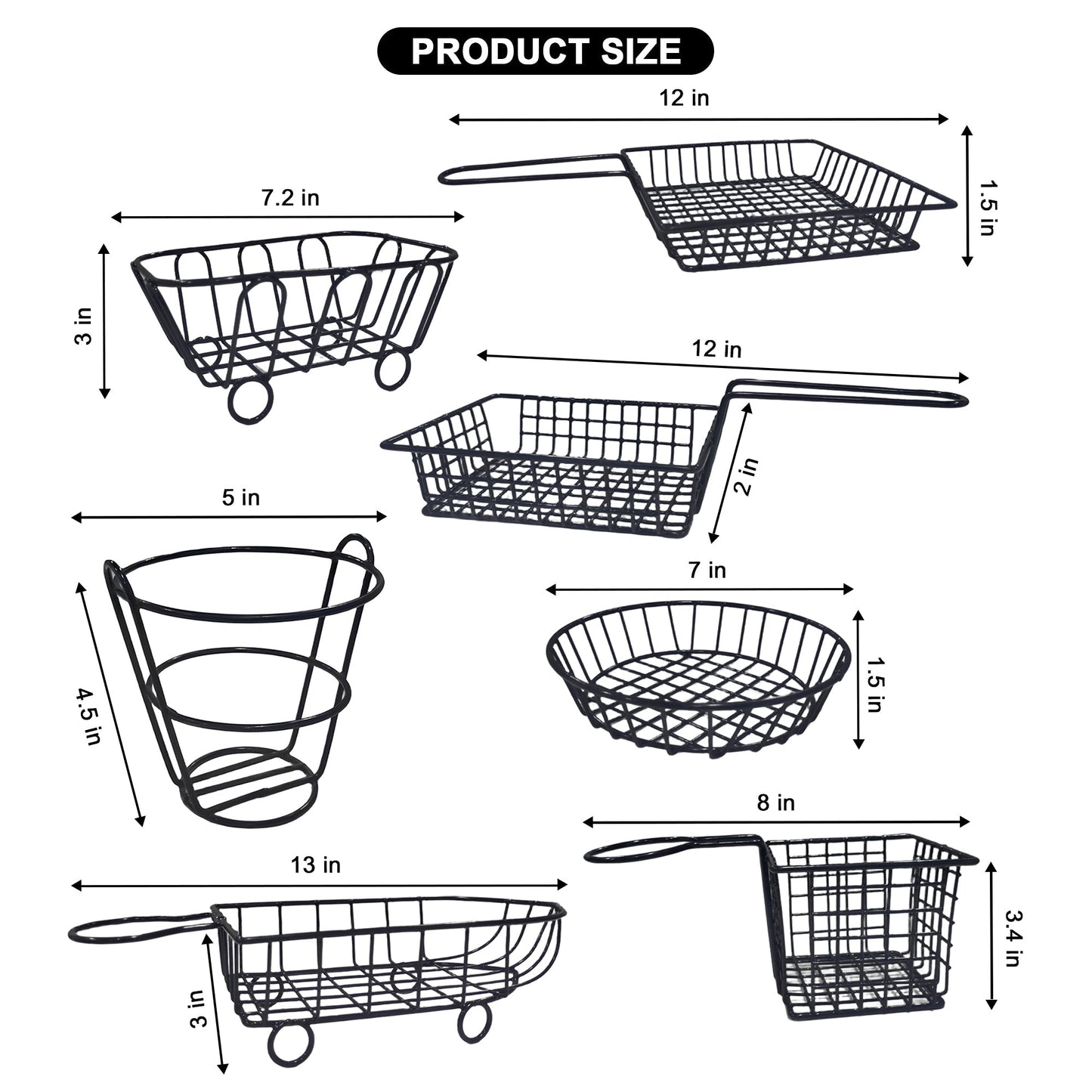 Snack Buckets & Restaurant Style Serving Platter