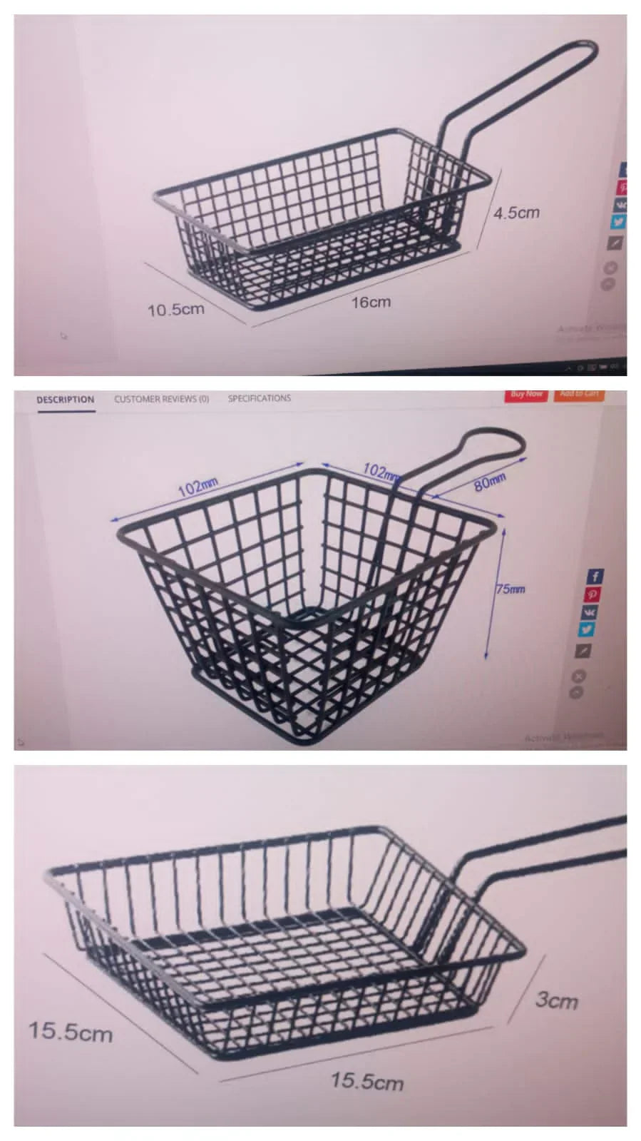 Snack Buckets & Restaurant Style Serving Platter